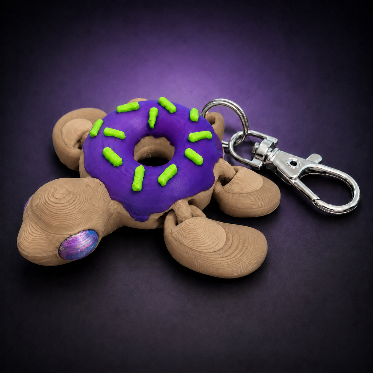 Purple Donut Turtle Mini