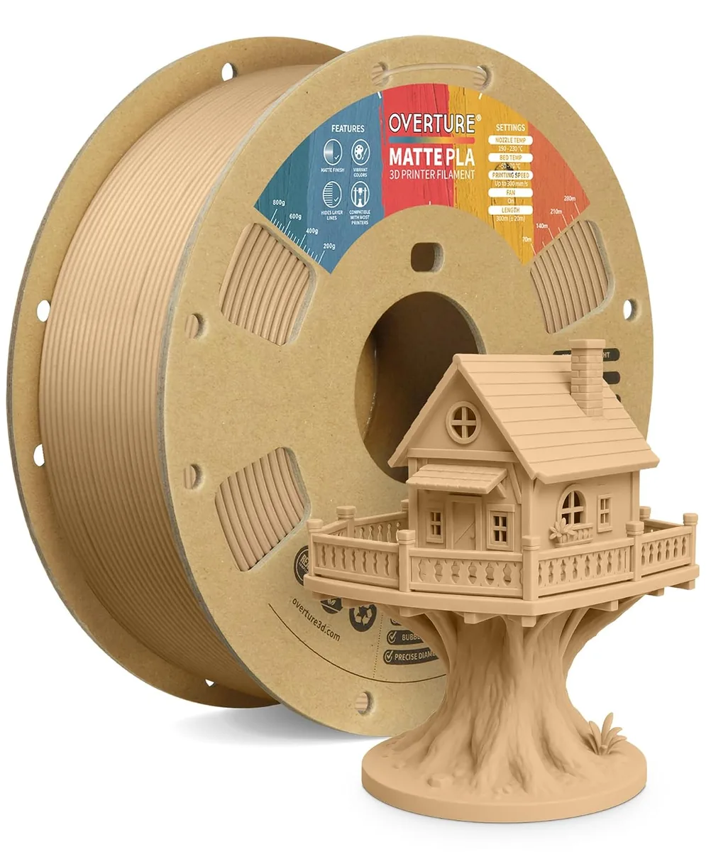 Matte Light Brown filament