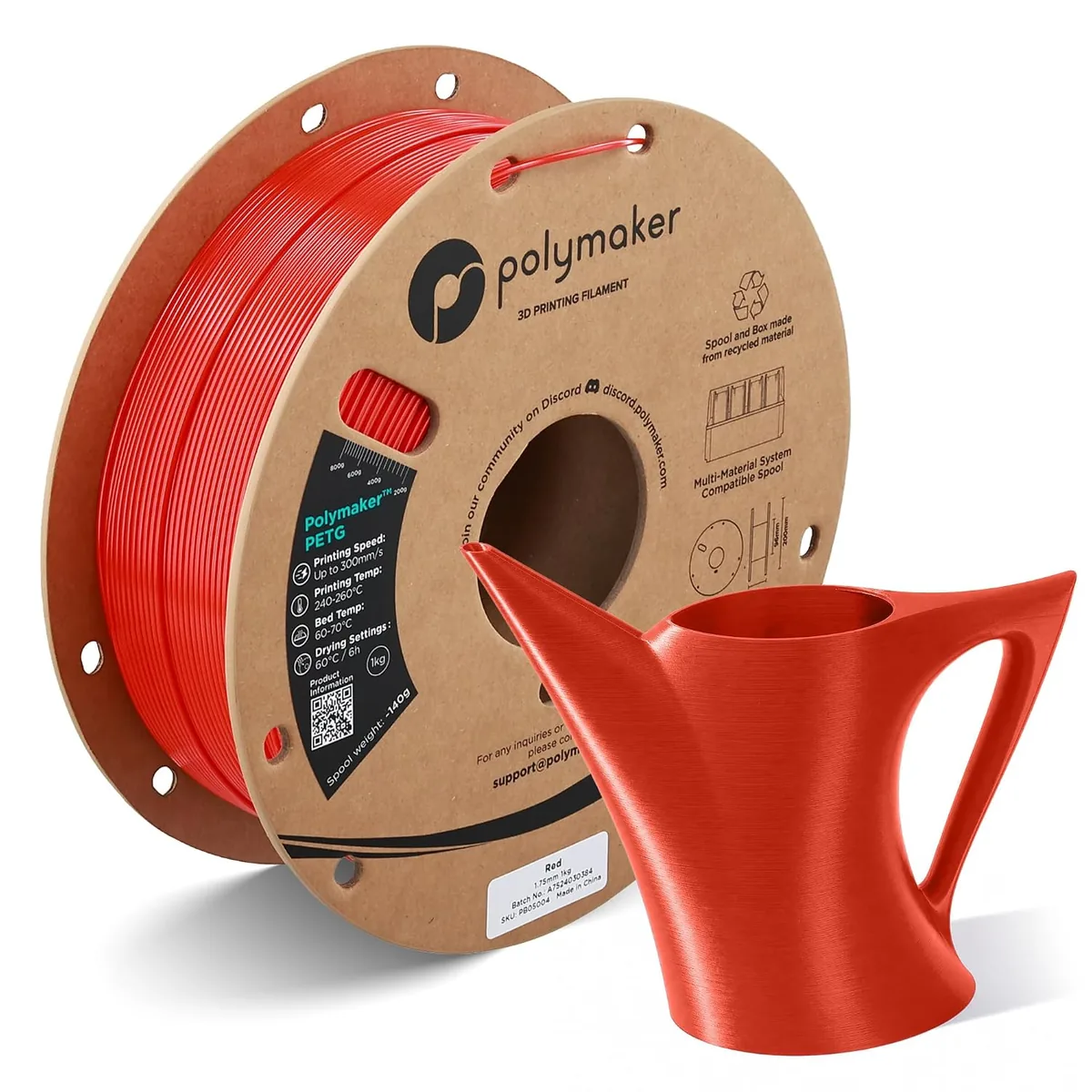 Red filament